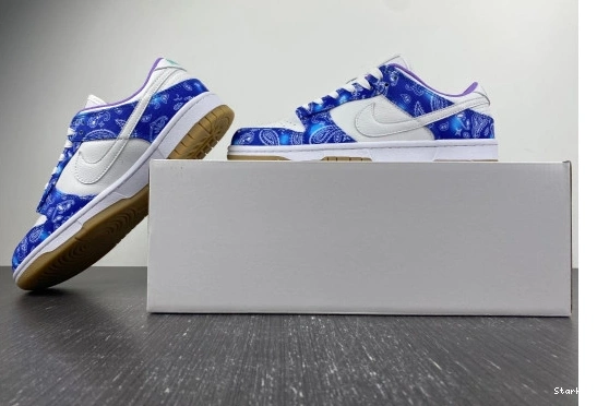 Purple Dunk CT5053-041 Low White SB Nike Navy Blue 0824